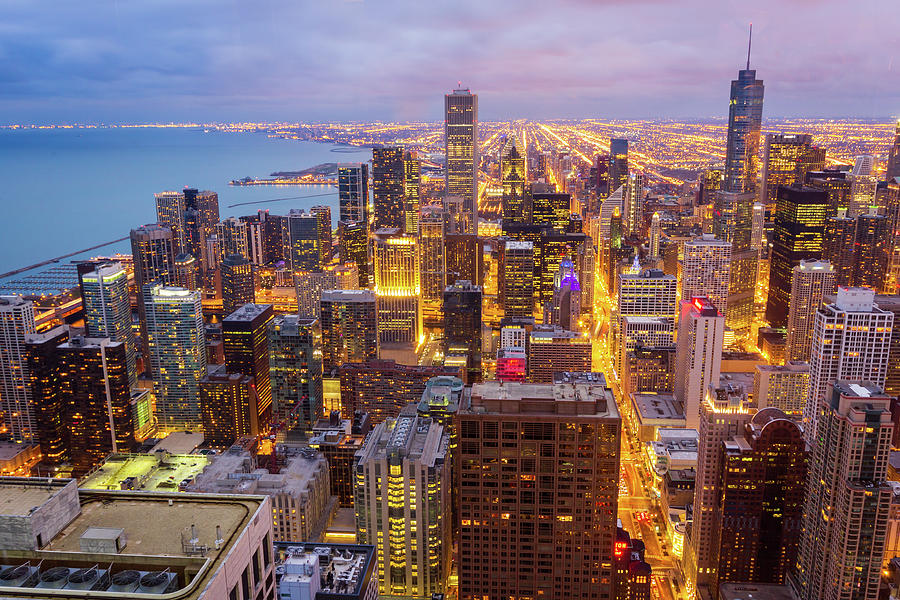 Chicago from above Photograph by Richard O'Donoghue - Fine Art America
