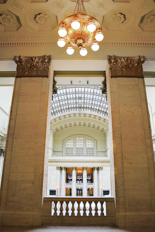 Chicago Great Hall Union Station Photograph By Kyle Hanson - Pixels