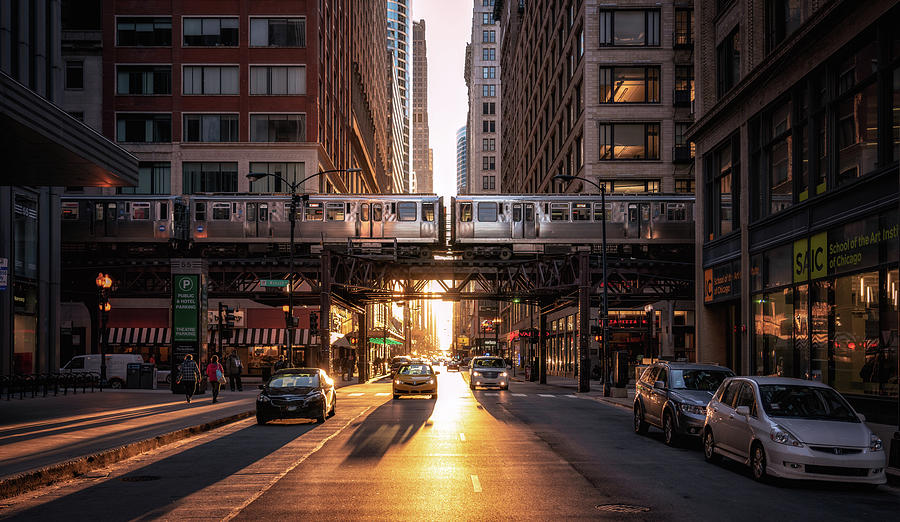 Chicago Loop Photograph by Reinier Snijders