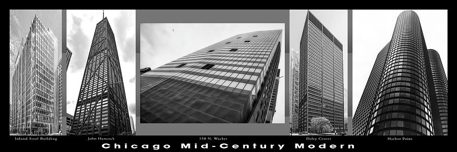 Chicago Photograph - Chicago Mid-Century Modern 2 by Kevin Eatinger
