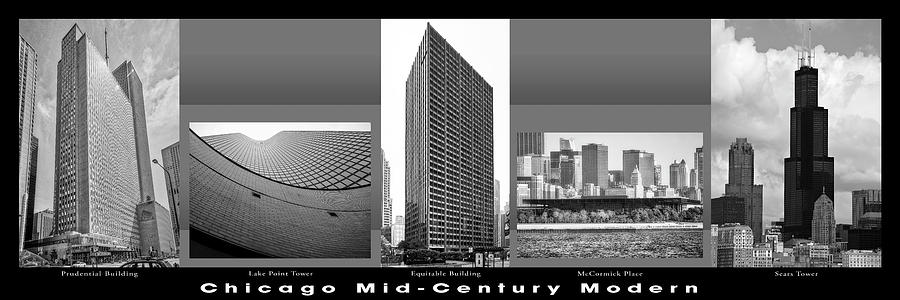 Chicago Photograph - Chicago Mid Century Modern 3 by Kevin Eatinger