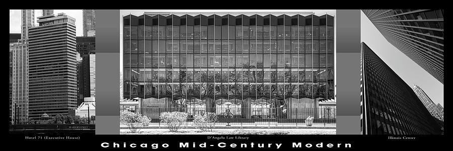 Chicago Photograph - Chicago Mid Century Modern 4 by Kevin Eatinger