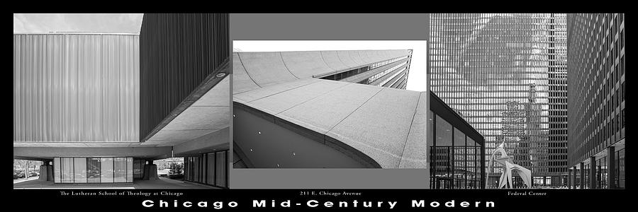 Chicago Photograph - Chicago Mid Century Modern 5 by Kevin Eatinger