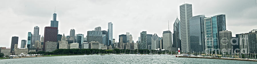 Chicago Pano Photograph by David Bearden