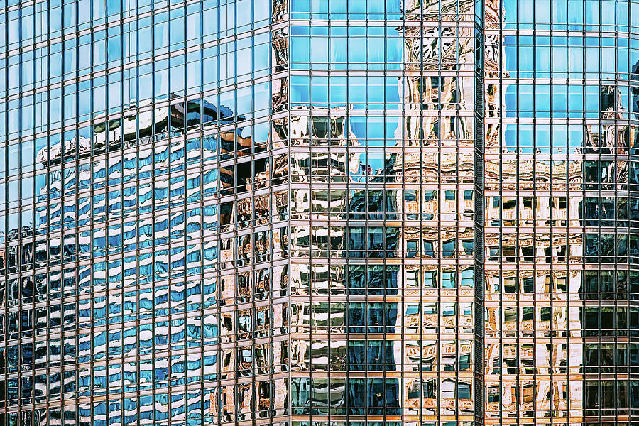 Chicago Reflections Photograph