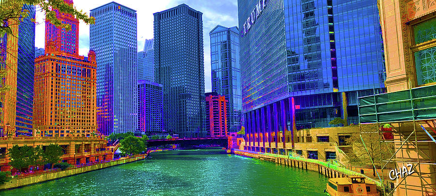 Chicago River Photograph by CHAZ Daugherty