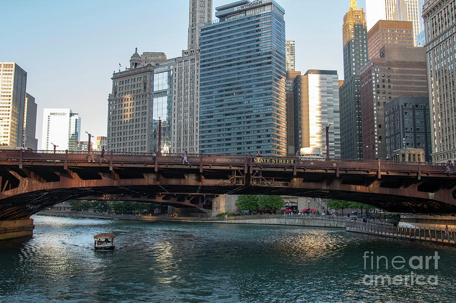 Chicago River State Street Photograph by FineArtRoyal Joshua Mimbs