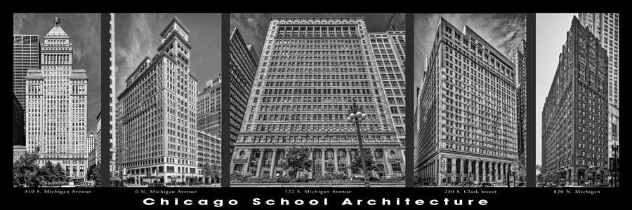 Chicago Photograph - Chicago School Architecture 13 by Kevin Eatinger
