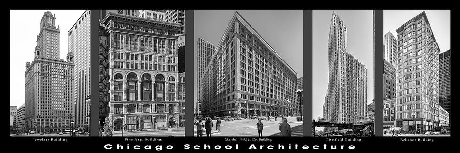 Chicago School Architecture 3 Photograph by Kevin Eatinger