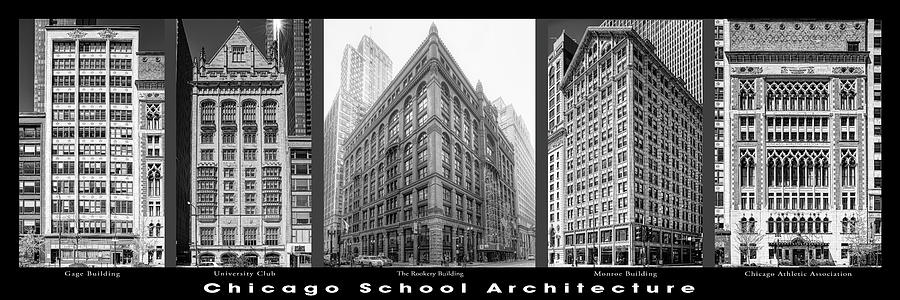 Chicago School Architecture 4 Photograph by Kevin Eatinger