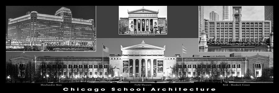 Chicago Photograph - Chicago School Architecture 6 by Kevin Eatinger