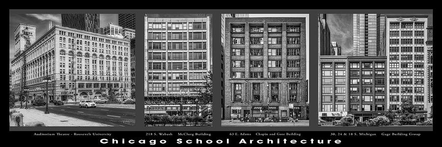Chicago School Architecture 7 Photograph by Kevin Eatinger