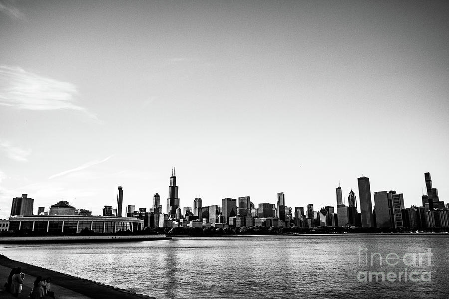 Chicago Skyline At Dusk Photograph By John Vial - Fine Art America