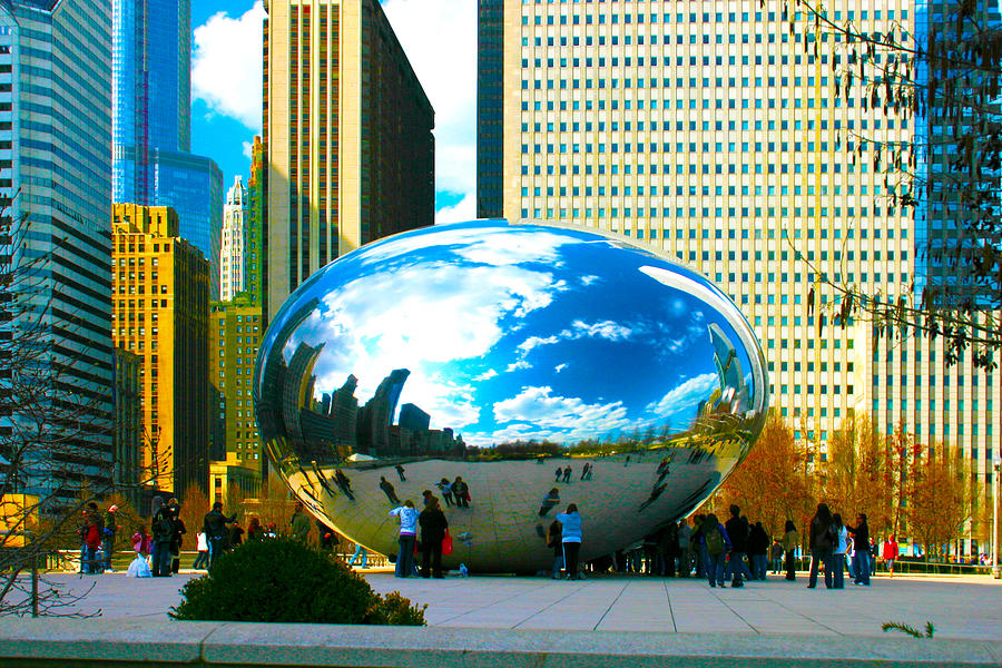 Chicago Skyline Bean Photograph by Patrick Malon