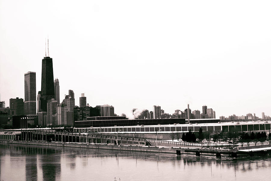Chicago Skyline, Illinois, Usa - 29 - Surreal Art By Ahmet Asar Digital Art