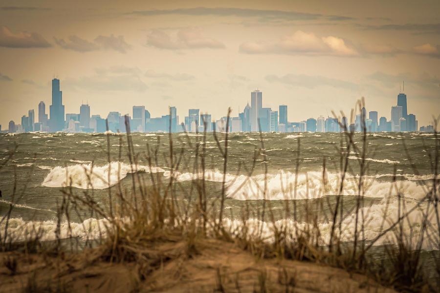 Chicago Skyline Photograph by Laura Hedien