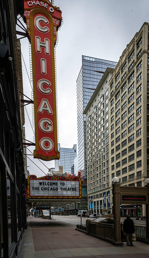 Chicago Theater on State St Photograph by Laura Hedien