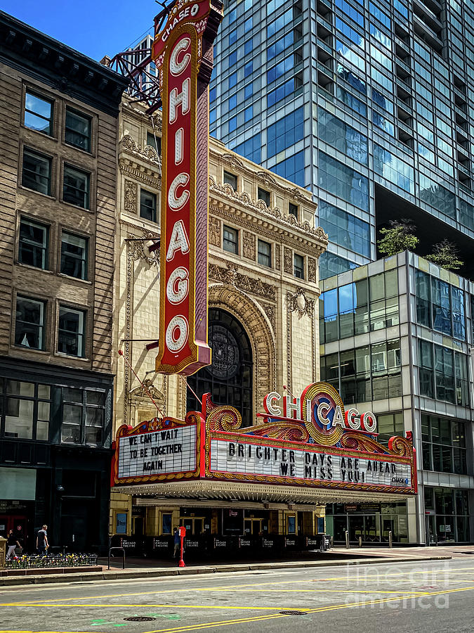 Chicago Theater Photograph by William Norton