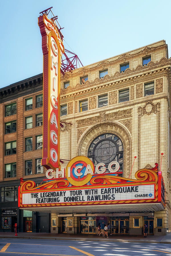 Chicago Theatre - Chicago  Photograph by Susan Rissi Tregoning