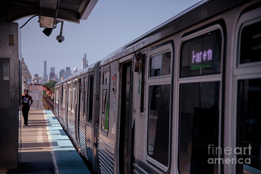 Chicago Train Authority Photograph by FineArtRoyal Joshua Mimbs