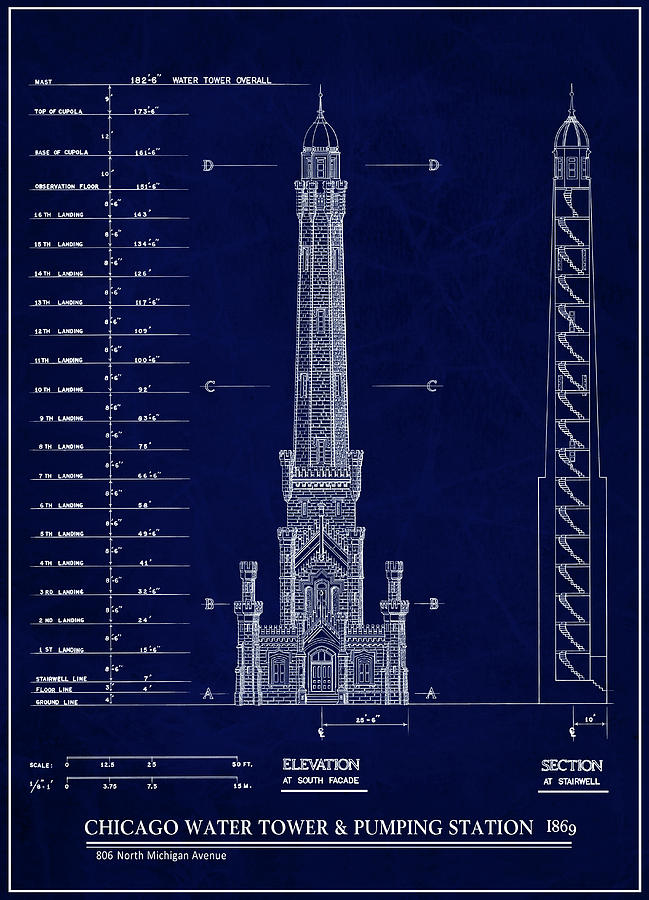 Water Tower Blueprints