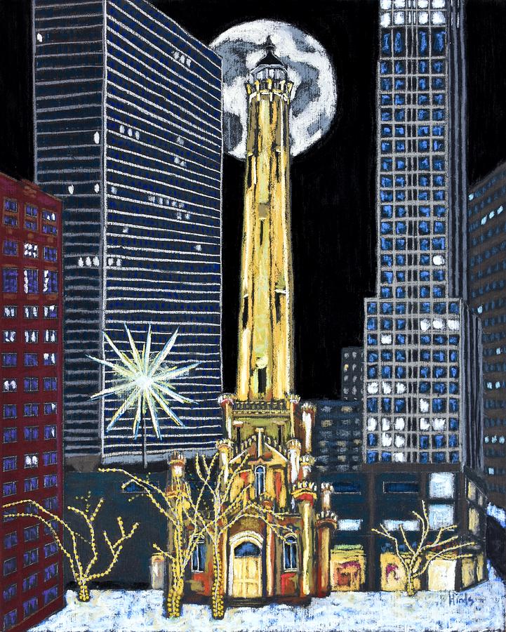 Chicago Water Tower Painting