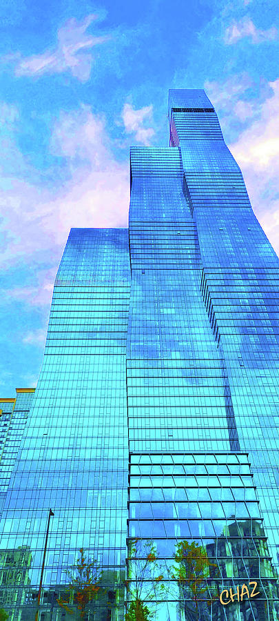 Chicago Wavy Skyscraper Photograph by CHAZ Daugherty