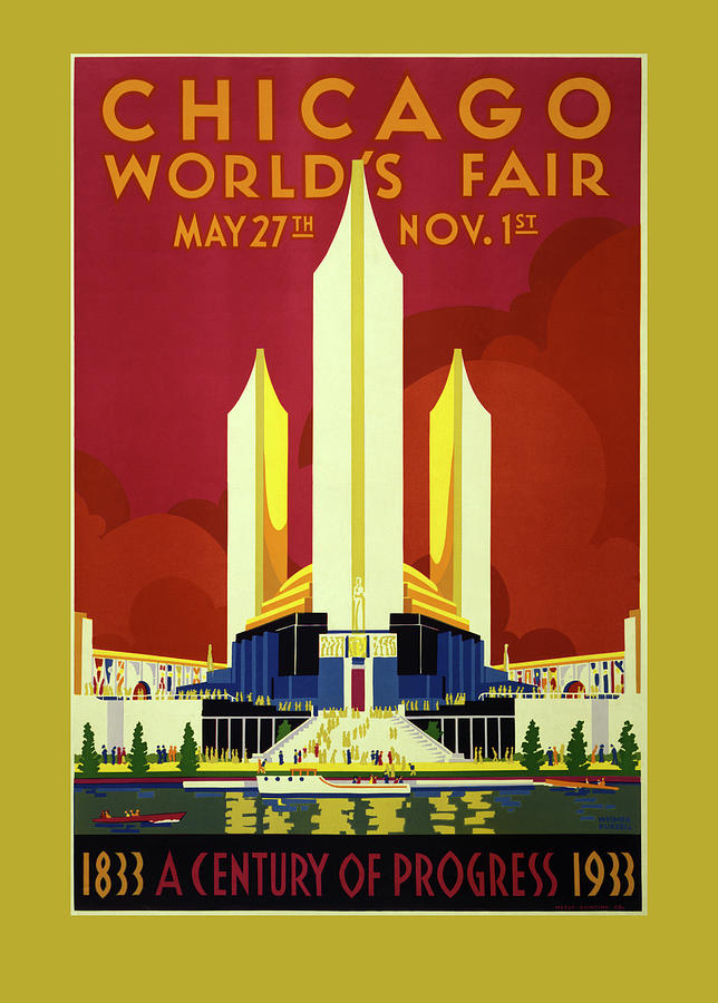 Chicago World's Fair Digital Art by Visions of History Fine Art America