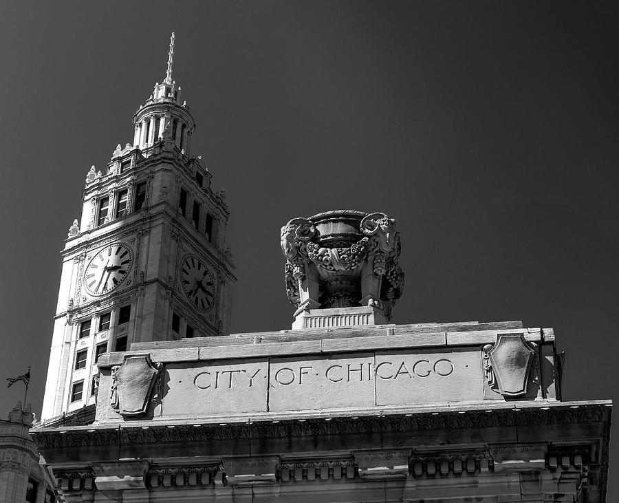 Chicago Wrigley Building Photograph
