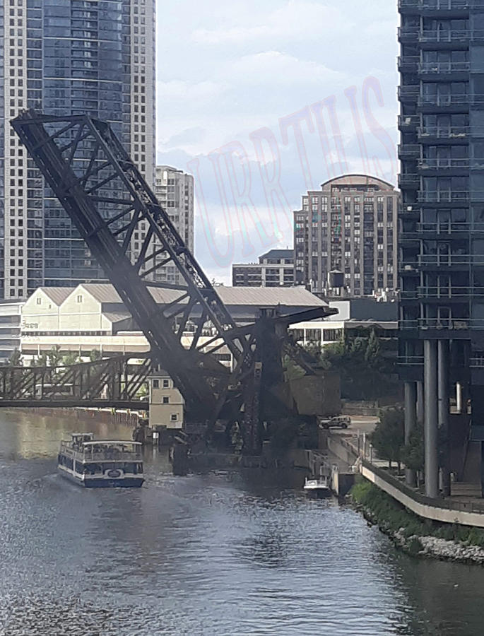 Chicago's Landmark Kinzie Street Bridge Photograph by Rgenius Fine