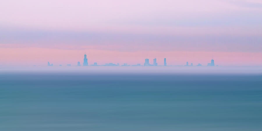 Chicagos Morning Blues Photograph by Dennis Caskey Chicagos Morning Blues Photograph by Dennis Caskey