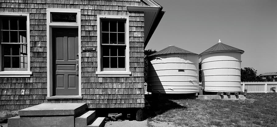 Chicamacomico Life Saving Station Cook House Monochrome Photograph by Craig Brewer