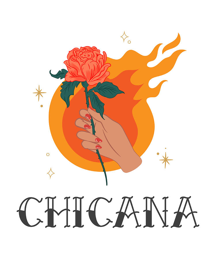 Chicana Digital Art - Chicana Funny Latina Gift Morena Women Pun Gag by Jeff Creation