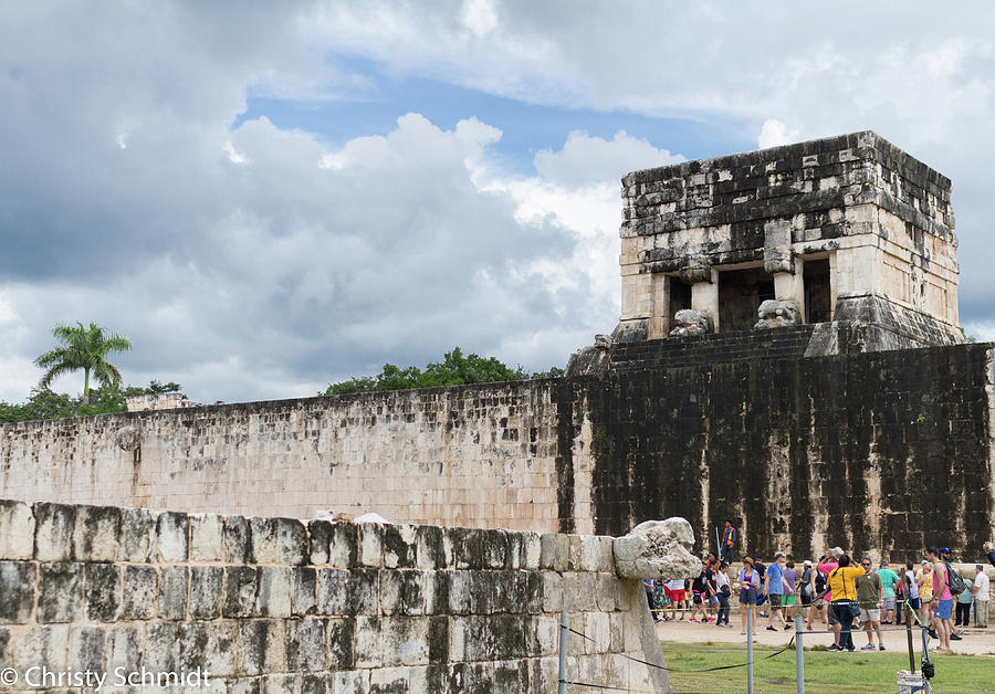 Chichen Itza Ball Court Photograph by Christy Schmidt - Pixels