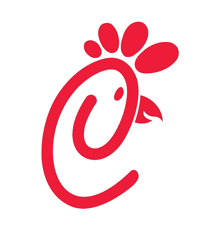 Chick Fil A Restaurant Logo Digital Art by Jade Joyce - Fine Art America