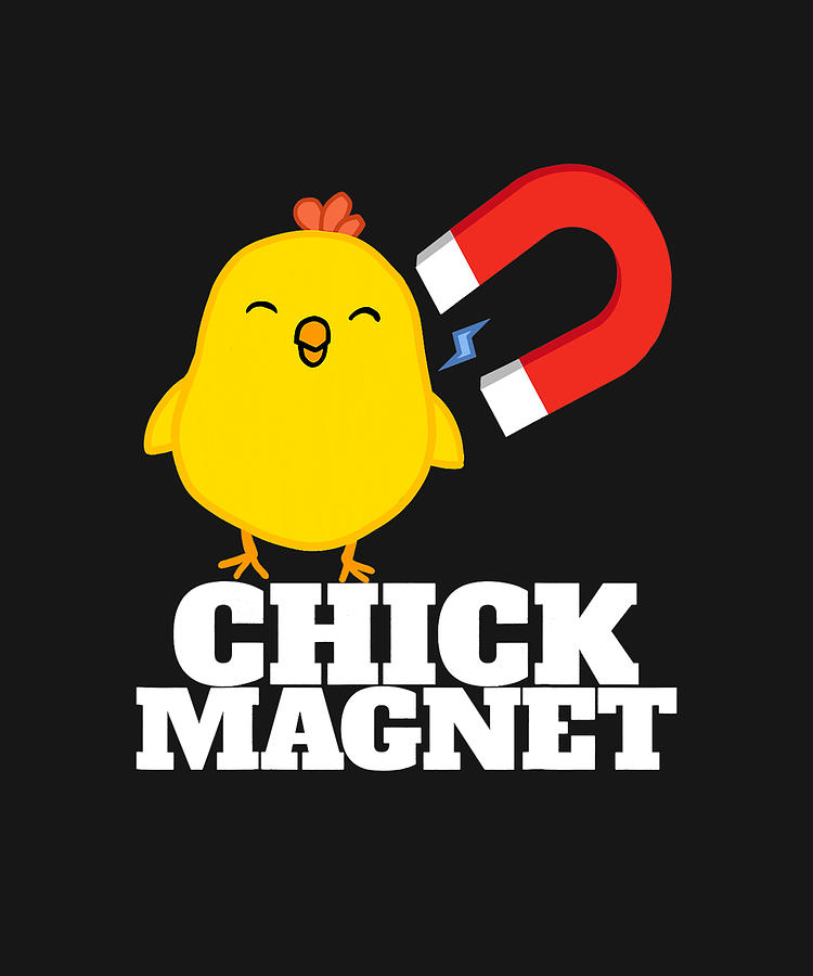 Chick Magnet' Sticker