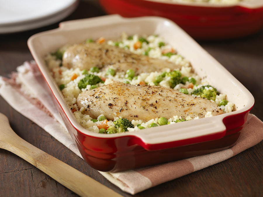 Chicken and Rice Casserole Photograph by LauriPatterson