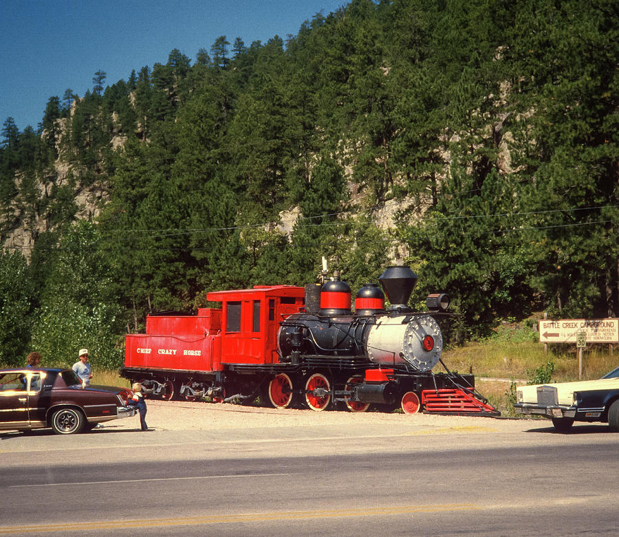 Chief Crazy Horse Locomotive Photograph by Gordon James