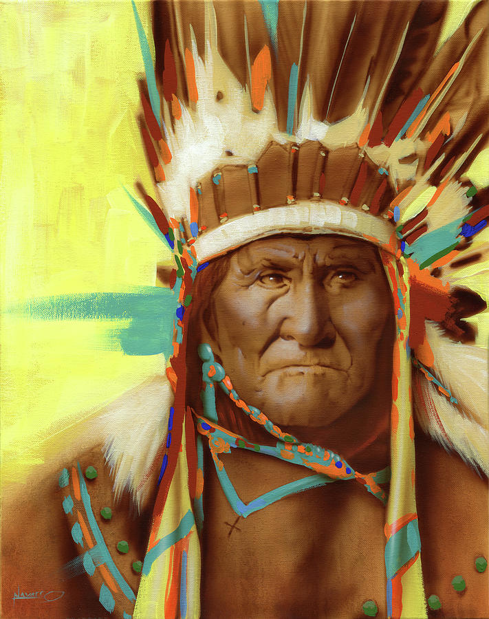 Chief Geronimo by Luis Navarro