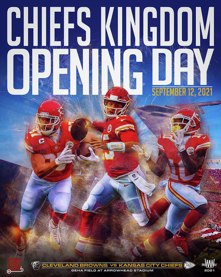 Chiefs Opening Day Digital Art by Lynn Schmidt