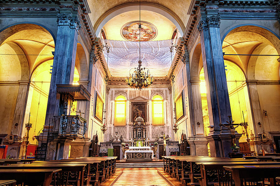 Chiesa di San Sebastiano Photograph by John Wright Chiesa di San Sebastiano Photograph by John Wright
