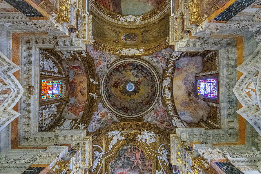 Chiesa di Santa Maria della Vittoria Photograph by David Downs