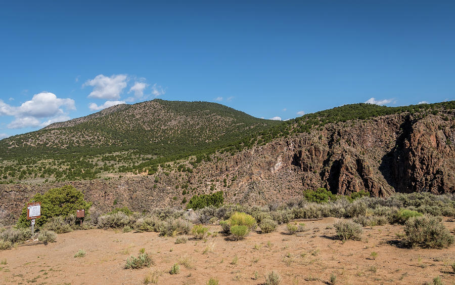 Chiflo Trailhead at Wild Rivers Recreation New Mexico Photograph by Debra Martz