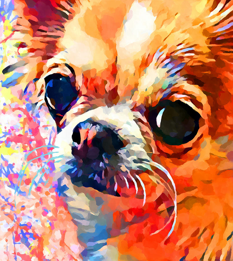 Chihuahua 6 Painting by Chris Butler