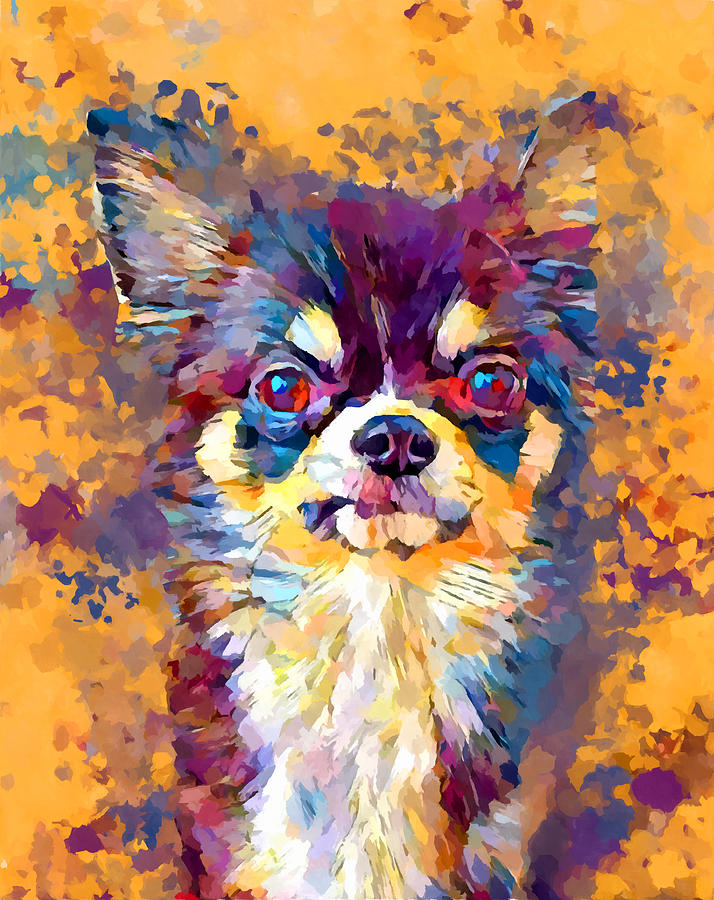Chihuahua 7 Painting by Chris Butler