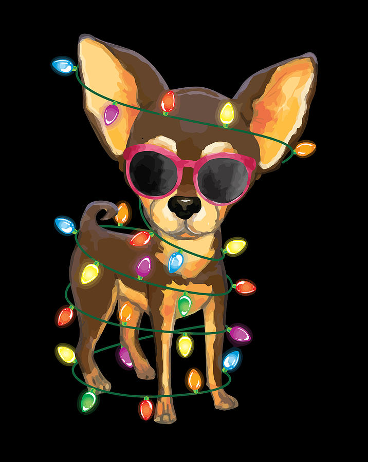 chihuahua christmas t shirt