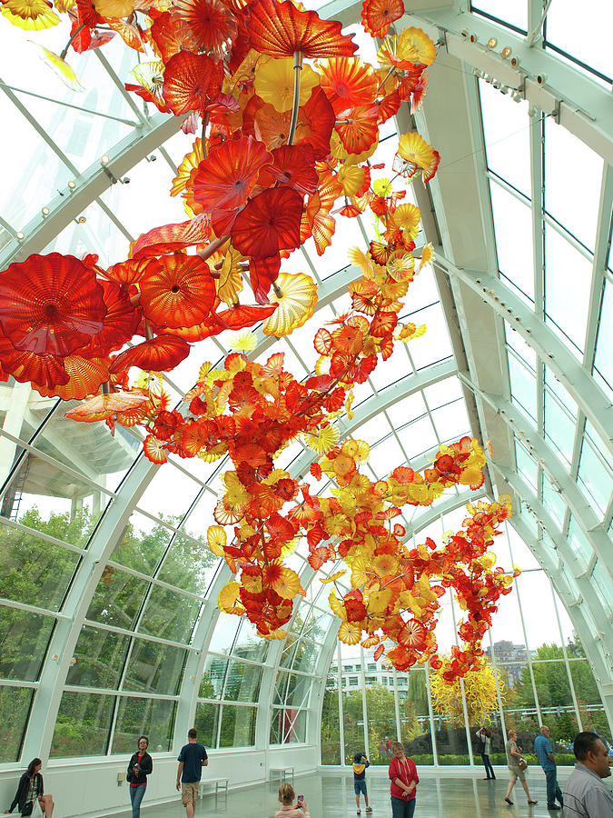 Chihuly Glass Garden #66 2013 Photograph by Lucio Cicuto
