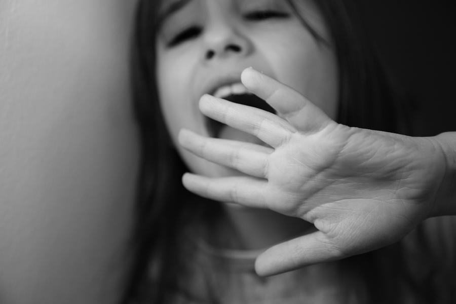 Child abuse Photograph by Vasiliki