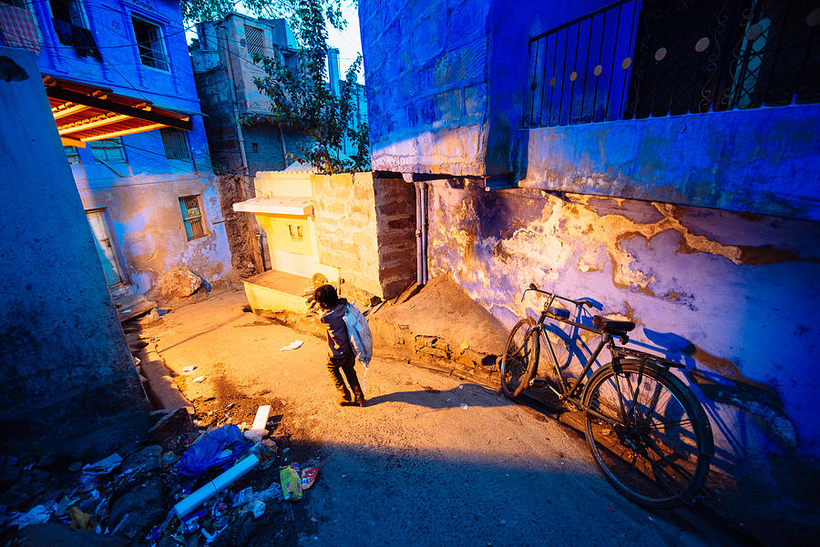 Child Labour in India Photograph by Ferrantraite