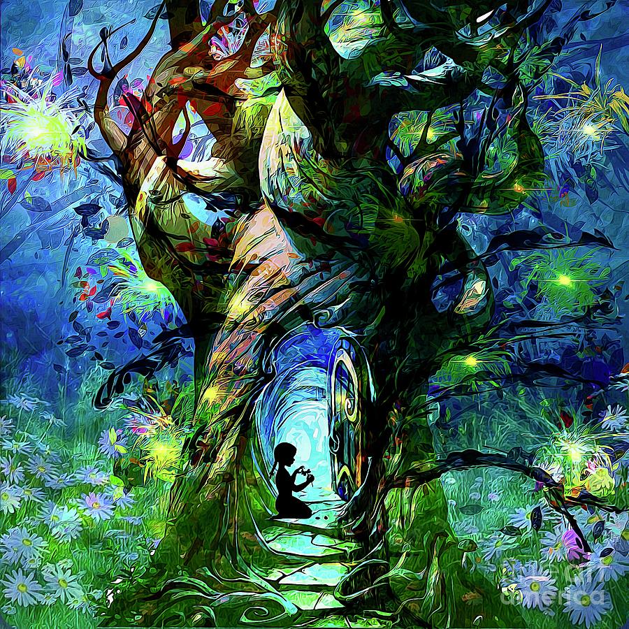 Nature Digital Art - Childhood Dreams by Lauries Intuitive